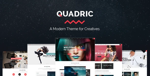 Quadric – Modern Creative Agency WordPress Theme