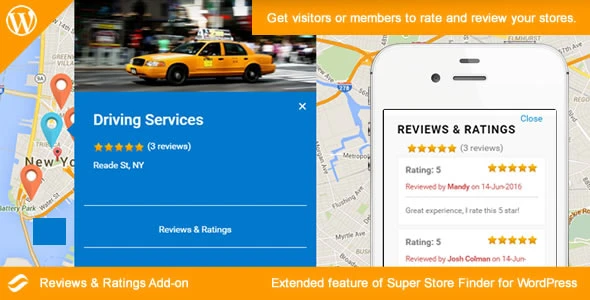 Social Store Locator – Reviews & Ratings Add-on