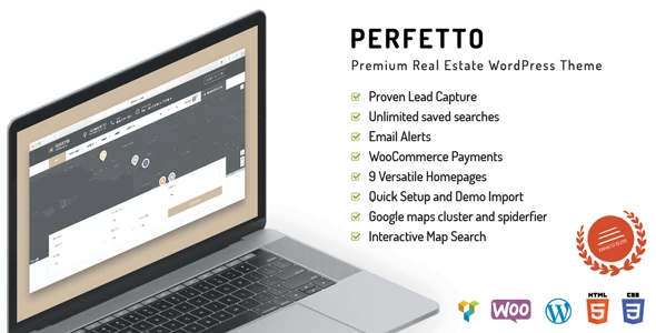 Perfetto – Premium Real Estate WordPress Theme