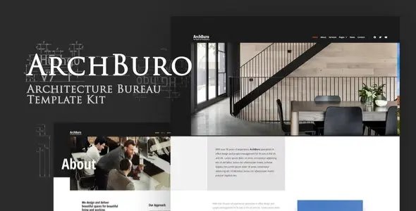 ArchBuro – Architecture Bureau Template Kit