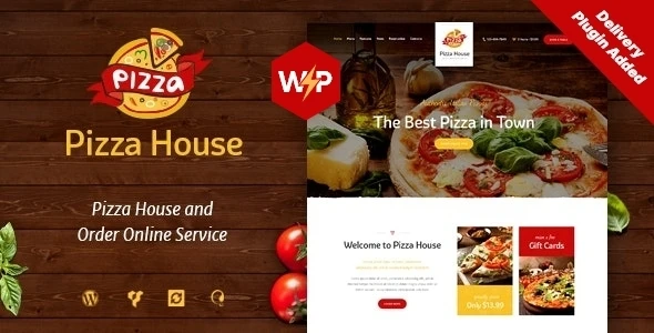 Pizza House – Restaurant / Cafe / Bistro WordPress Theme