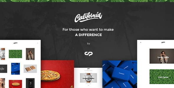 California – Portfolio WordPress Theme for Creatives
