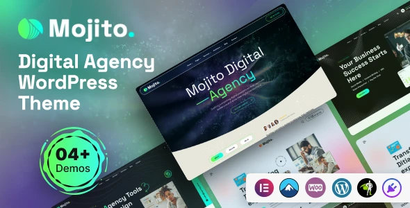 Mojito – Digital Agency WordPress Theme