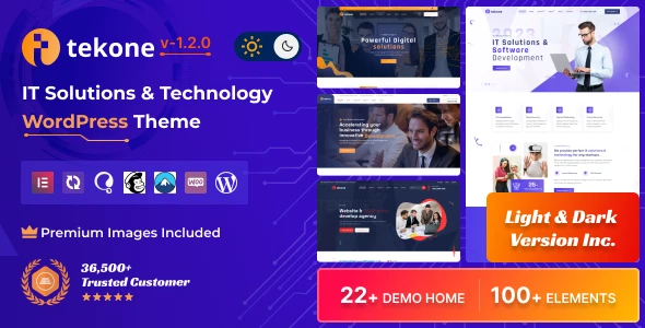 Tekone – IT Solutions & Technology WordPress Theme