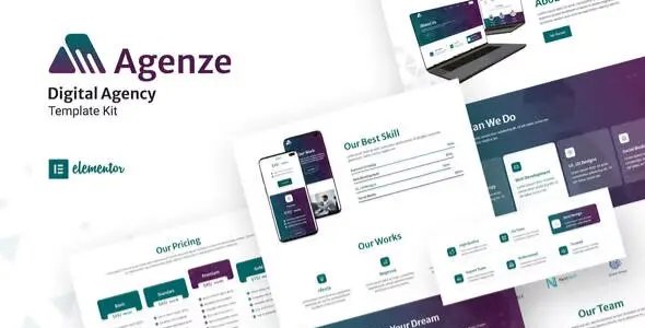Agenze – The Digital Agency Elementor Template Kit