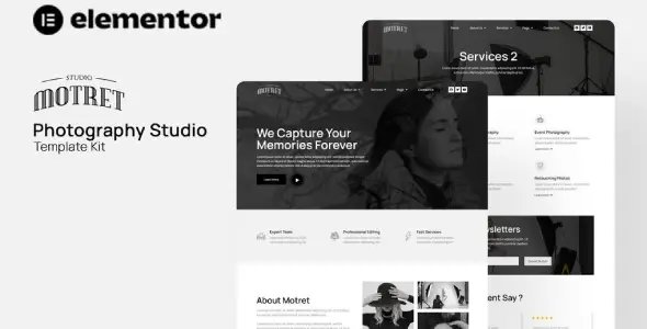 Motret – Digital Marketing Elementor Template Kit