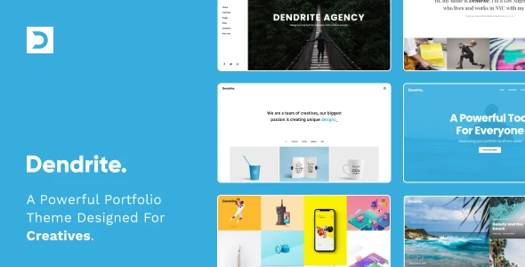 Dendrite – Creative WordPress Portfolio Theme