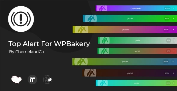 Top Alert For WPBakery Page Builder