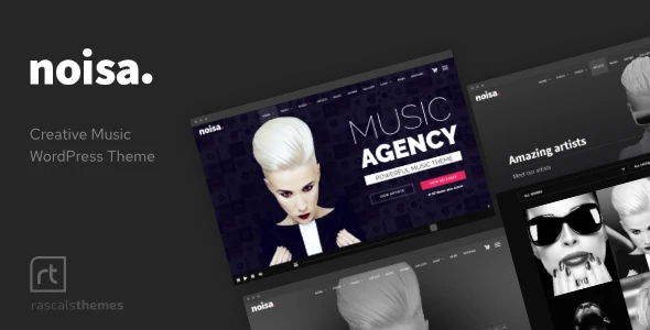 Noisa – Music Producers, Bands & Events Theme for WordPress