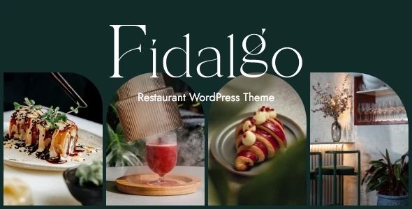 Fidalgo – Restaurant WordPress Theme