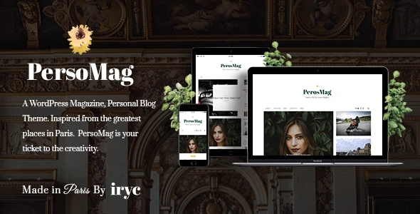 PersoMag – Personal Blog WordPress Theme