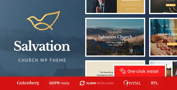 Salvation – Church & Religion WP Theme