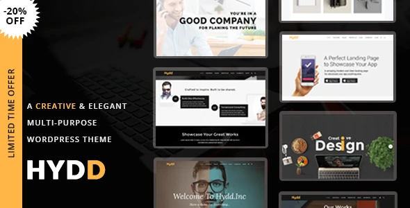 Hydd – Creative Multi-Purpose WordPress Theme