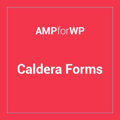 Caldera Forms for AMP