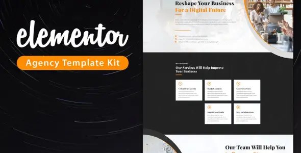 OrangeBee – Agency Template Kit
