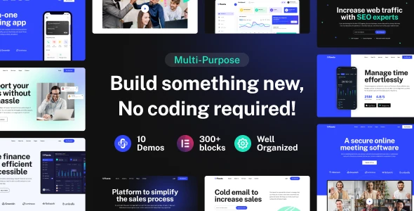 Flowto – Startup & SaaS WordPress Theme